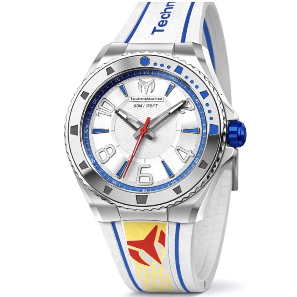Invicta TechnoMarine F2 Racing Legends Men's Watch 44mm White TM-525013 NEW